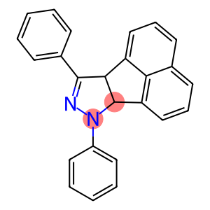 7H-Acenaphtho[1,2-c]pyrazole, 6b,9a-dihydro-7,9-diphenyl-