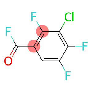 Benzoyl fluoride, 3-chloro-2,4,5-trifluoro- (9CI)