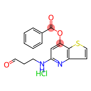 [5-(3-氧代丙基氨基)噻吩并[3,2-B]吡啶-7-基]苯甲酸酯盐酸盐
