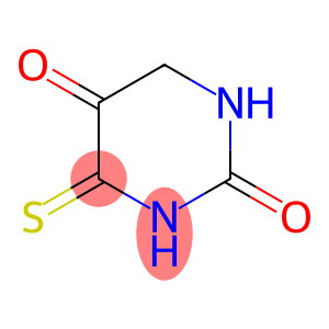 2,5-Pyrimidinedione, tetrahydro-4-thioxo- (9CI)