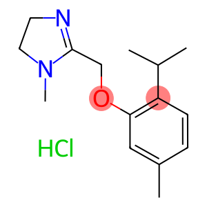 1-Methyl-2-(2-thymoxymethyl)-2-imidazoline hydrochloride