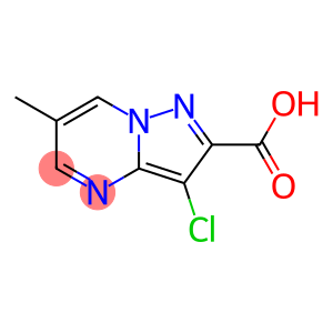 3-氯-6-甲基吡唑并[1,5-a]嘧啶-2-羧酸