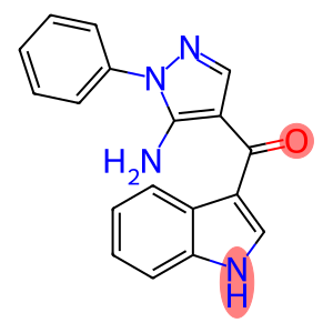 Methanone, (5-amino-1-phenyl-1H-pyrazol-4-yl)-1H-indol-3-yl-