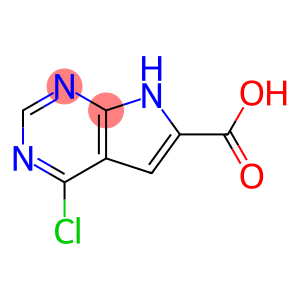 4-氯-7H-吡咯[2,3-D]嘧啶-6-羧酸