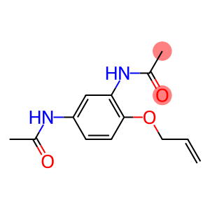 N-(5-acetamido-2-prop-2-enoxy-phenyl)acetamide