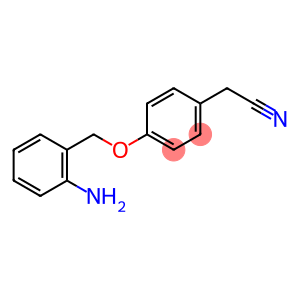 2-{4-[(2-aminophenyl)methoxy]phenyl}acetonitrile