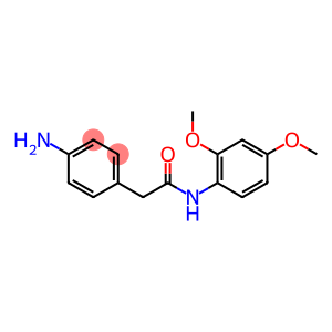 Benzeneacetamide, 4-amino-N-(2,4-dimethoxyphenyl)-