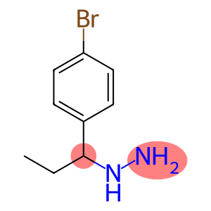 1-(1-(4-bromophenyl)propyl)hydrazine