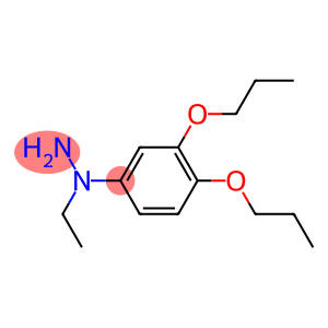 1-[1-(3,4-dipropoxyphenyl)ethyl]hydrazine