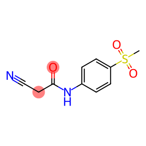 2-cyano-N-[4-(methylsulfonyl)phenyl]acetamide