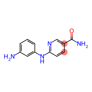 6-[(3-aminophenyl)amino]nicotinamide