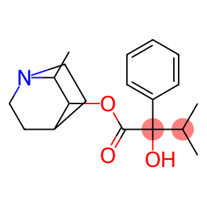(2-methyl-1-azabicyclo[2.2.2]octan-3-yl) 2-hydroxy-3-methyl-2-phenylbutanoate