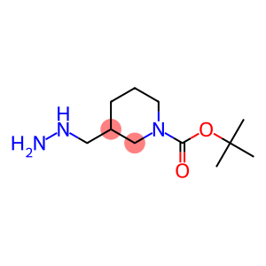 1-Piperidinecarboxylic acid, 3-(hydrazinylmethyl)-, 1,1-dimethylethyl ester