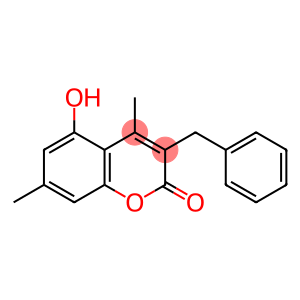 3-benzyl-5-hydroxy-4,7-dimethyl-2H-chromen-2-one