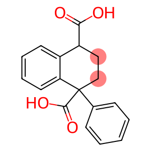 1,4-Naphthalenedicarboxylic acid, 1,2,3,4-tetrahydro-1-phenyl-