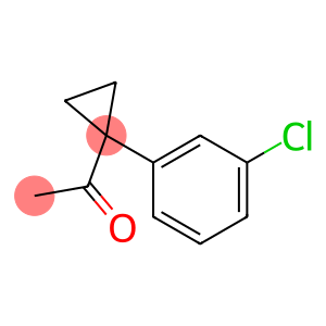 1-(1-(3-Chlorophenyl)cyclopropyl)ethanone