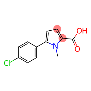 5-(4-chlorophenyl)-1-methylpyrrole-2-carboxylic acid