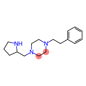Piperazine, 1-(2-phenylethyl)-4-(2-pyrrolidinylmethyl)-