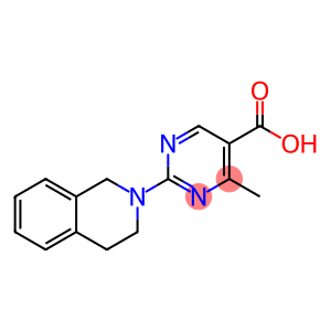 2-(3,4-dihydro-1H-isoquinolin-2-yl)-4-methyl-5-pyrimidinecarboxylic acid