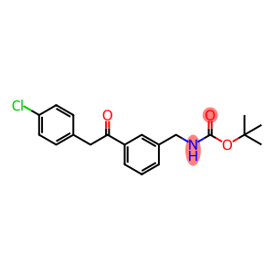 tert-Butyl 3-(2-(4-chlorophenyl)acetyl)benzylcarbamate