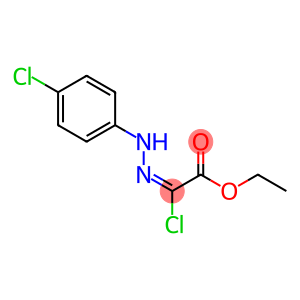Acetic acid, 2-chloro-2-[2-(4-chlorophenyl)hydrazinylidene]-, ethyl ester, (2E)-