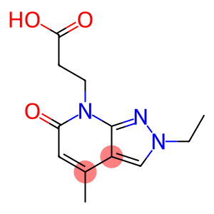 3-(2-ethyl-4-methyl-6-oxopyrazolo[3,4-b]pyridin-7-yl)propanoic acid