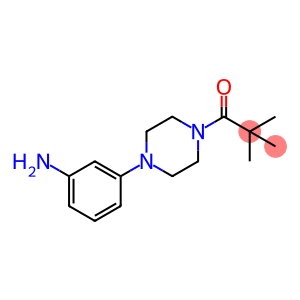 1-Propanone, 1-[4-(3-aminophenyl)-1-piperazinyl]-2,2-dimethyl-