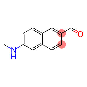 6-formyl-2-(N-methylamino)naphthalene