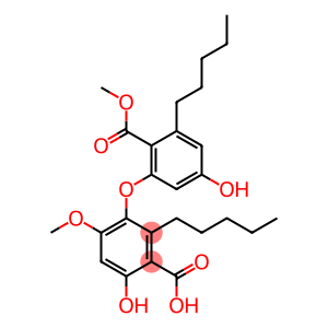 5-[5-Hydroxy-2-(methoxycarbonyl)-3-pentylphenoxy]-4-methoxy-6-pentylsalicylic acid