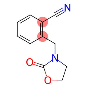 2-[(2-氧亚基-1,3-噁唑烷-3-基)甲基]苯甲腈