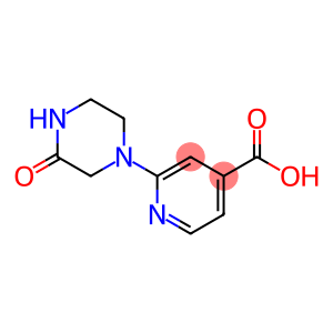 4-Pyridinecarboxylic acid, 2-(3-oxo-1-piperazinyl)-