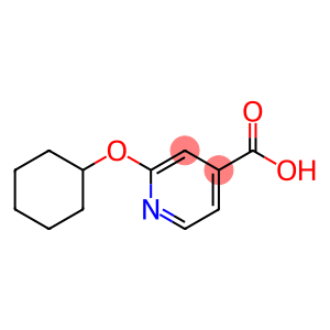 2-(Cyclohexyloxy)isonicotinic acid