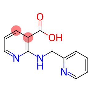 2-[(2-Pyridinylmethyl)amino]nicotinic acid