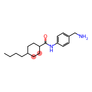 N-[4-(aminomethyl)phenyl]-4-butylcyclohexane-1-carboxamide