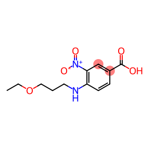 4-[(3-ethoxypropyl)amino]-3-nitrobenzoic acid