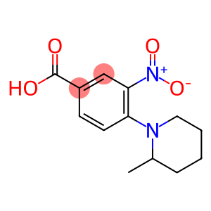 4-(2-Methyl-1-piperidinyl)-3-nitrobenzoic acid