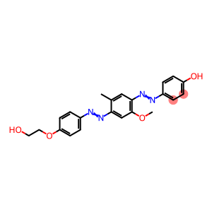 Phenol, 4-(2-(4-(2-(4-(2-hydroxyethoxy)phenyl)diazenyl)-2-methoxy-5-methylphenyl)diazenyl)-
