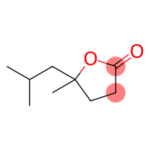 2(3H)-Furanone, dihydro-5-methyl-5-(2-methylpropyl)-