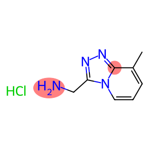 (8-methyl-[1,2,4]triazolo[4,3-a]pyridin-3-yl)methanamine hydrochloride