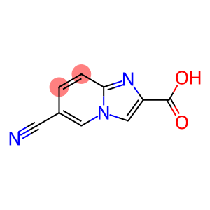 6-氰基咪唑并[1,2-A]吡啶-2-羧酸