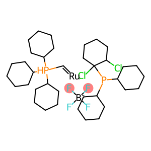 Dichloro(tricyclohexylphosphine)[(tricyclohexylphosphoranylidene)methyl]ruthenium tetrafluoroborate