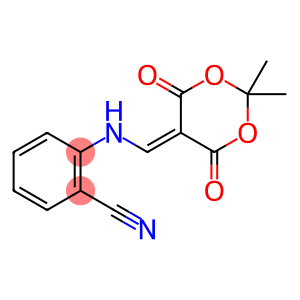 2-[(2,2-DiMethyl-4,6-dioxo-[1,3]dioxan-5-ylideneMethyl)-aMino]-benzonitrile