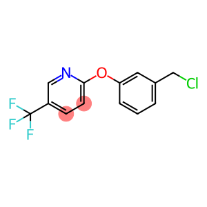 2-[3-(chIoromethyl)phenoxy]-5-(trifluoromethyl)pyridine