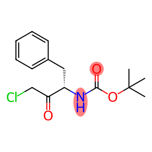 Carbamic acid,N-[(1S)-3-chloro-2-oxo-1-(phenylmethyl)propyl]-, 1,1-dimethylethyl ester