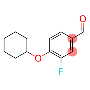 4-(cyclohexyloxy)-3-fluorobenzaldehyde