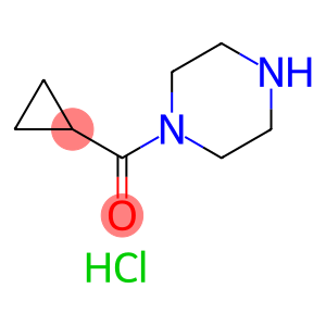 1-(Cyclopropylcarbonyl)piperazine hydrochloride, [(Piperazin-1-yl)carbonyl]cyclopropane hydrochloride