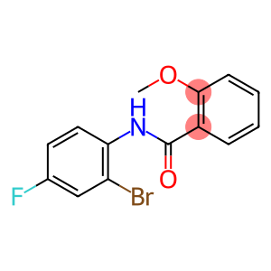 N-(2-溴-4-氟苯基)-2-甲氧基苯甲酰胺