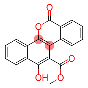 12-HYDROXY-6-OXO-6H-DIBENZO[C,H]CHROMENE-11-CARBOXYLIC ACID METHYL ESTER