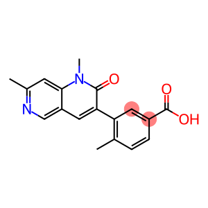 3-(1,7-dimethyl-2-oxo-1,2-dihydro-1,6-naphthyridin-3-yl)-4-methylbenzoic acid