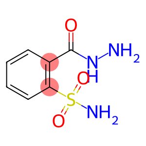 benzoic acid, 2-(aminosulfonyl)-, hydrazide